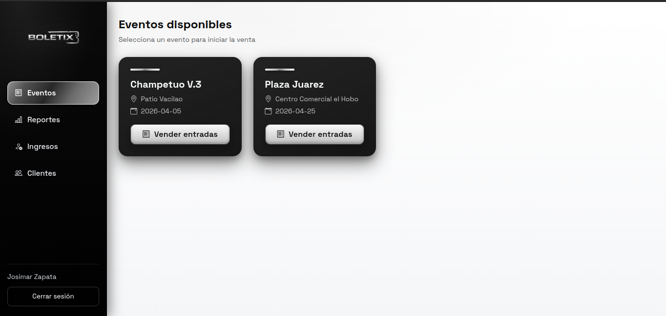 Plataforma Venta POS